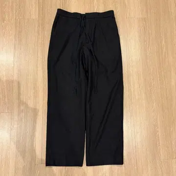 AURALEE 울 플란넬 이지 슬랙스 차콜 그레이 사이즈 3