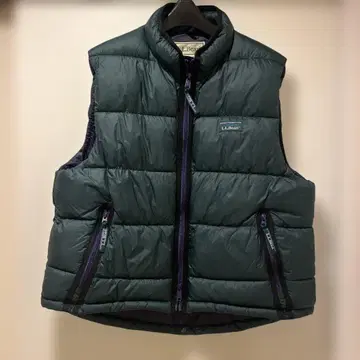 새상품급! L.L.Bean 다운 베스트 M 다크 그린