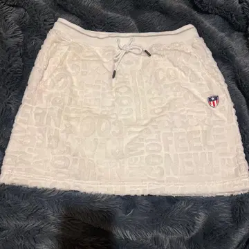 [ 새상품급 ] PING 화이트 골프 스커트 겨울 핑 L 사이즈