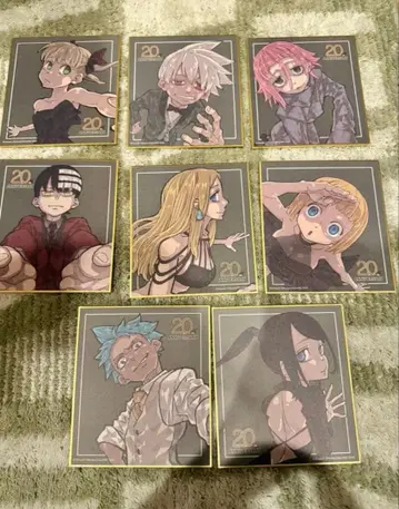 소울 이터 탄생 20주년 기념 원화전 색지 컴플리트 세트