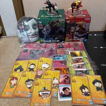 제일복권 단다단 A상 오카룬 변신 B상 모모 피규어 2체 세트