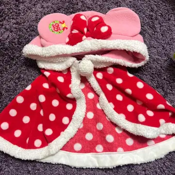 미니 마우스 후드 부착 케이프 25주년