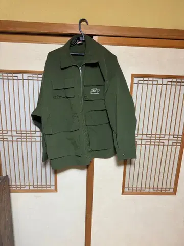 쿠퍼 밀리터리 자켓 올리브 그린