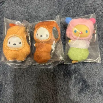 치비토모 화과자 우사하나 포차코 3체 세트