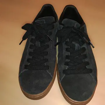 Puma 블랙 스웨이드 스니커즈 26.5cm