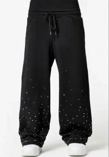 GUAPI EMBELLISHED FLARED SWEAT PANTS 28