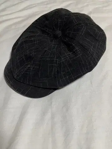 vintage 카스리 패턴 헌팅 캡