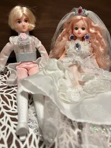 리카짱 웨딩 드레스 인형 본체