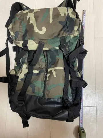 미군 의류 카모플라쥬 백팩 대용량 다기능