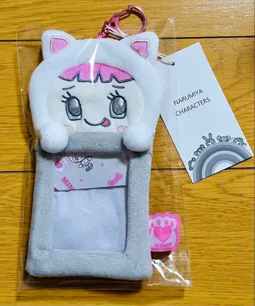 나루미야 해피파크 봉제 인형 카드 케이스 미밀리 짱 메조 피아노