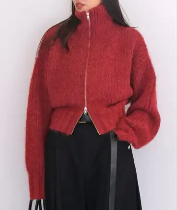 AKTE 더블 지퍼 가디건 todayful clane