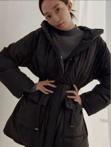 스나이델 SNIDEL 니시카와 레이디 모즈 다운 코트