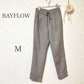 [ BAYFLOW ] 바지 팬츠 캐주얼 허리밴딩 그레이지