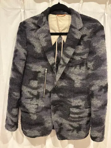 PAZZO 카모 패턴 테일러드 자켓