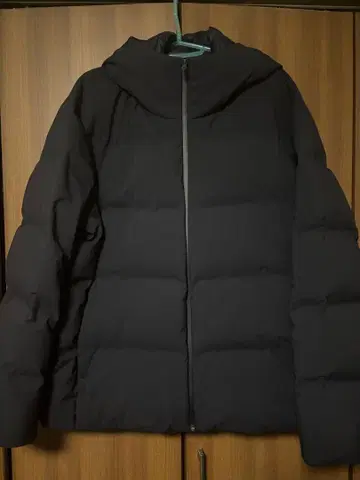 UNIQLO 심리스 다운 후드티 네이비 [XXL]