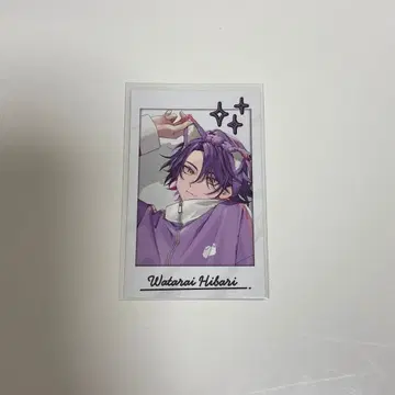 VOLTACTION 와타라이 히바리 파자마 파티 랜덤 폴라로이드풍 카드