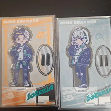 윈드브레이커 아크릴 스탠드 2개 세트