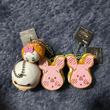 누이빵 미니어처 키체인 디즈니 가챠