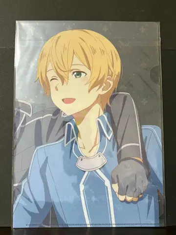 SAO 애니플렉스 한정판 클리어 파일 미사용 새상품 유진