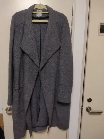 ZARA TRAFALUC 그레이 롱 코트