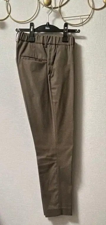 EDIFICE 슬랙스 브라운 S