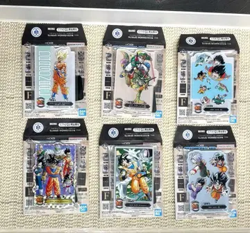 제일복권 드래곤볼 40주년 그 두 번째 F상 아크릴 6종