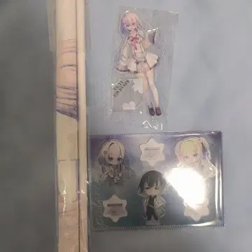 3점 9-nine- 스핀오프 키사라기 유이나 아크릴 피규어 태피스트리