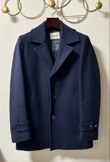 EDIFICE 피 코트 네이비 46 (M)