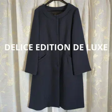 코트 네이비 세레모니 코트 샵 채널 델리스 오피스 의류 네이비