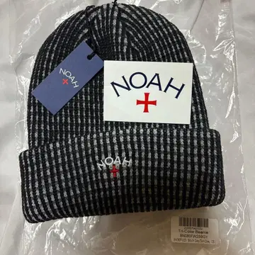 라스트 1점 스티커 NOAH 니트 모자 카츠키 군 이번 시즌 새상품 비니