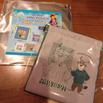 주토피아2 블라인드 미니 복조리 파우치