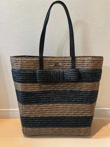 케이트 스페이드 스트라이프 토트백