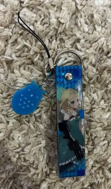 블랙 불릿 티나 스플라우트 텐도 키사라 키링 스트랩