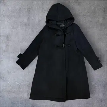 mizuiroind 미즈이로 인드 더플 코트 블랙