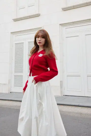 herlipto Be Mine 개더 리본 스커트