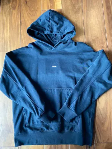 BALR. 풀오버 후드티 SMALL 블랙