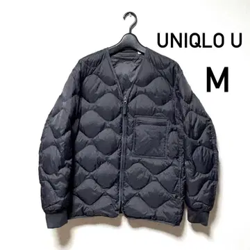 UNIQLO U 리사이클 다운 자켓 다크 그레이