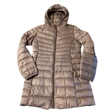 UNIQLO 울트라 라이트 다운 코트 베이지 M