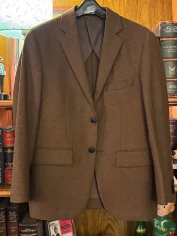 에디피스 브라운 울 셋업 수트