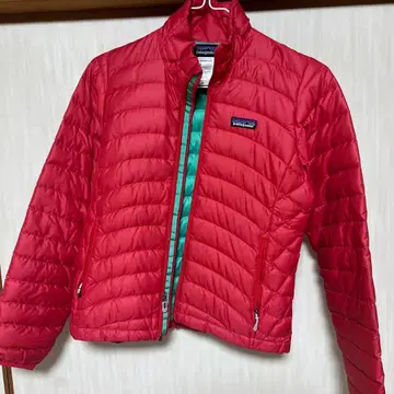 patagonia 여성용 다운 자켓 XS 레드