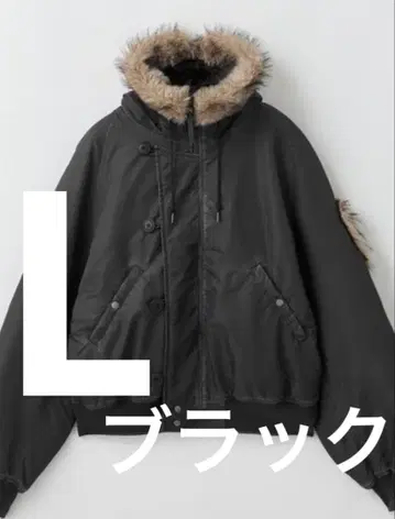 GRANCY 퍼 포켓 디자인 페이드 N2B 자켓 L