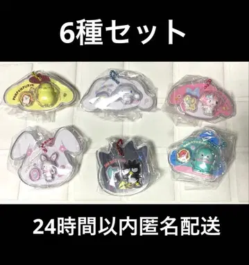 산리오 캐릭터즈 패키지 참 6종 세트