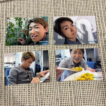 아라시 오노 사토시 라이브 공식 사진 4장 세트