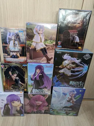 [새상품 미개봉품] 장송의 프리렌 피규어 9점 세트 묶음 판매