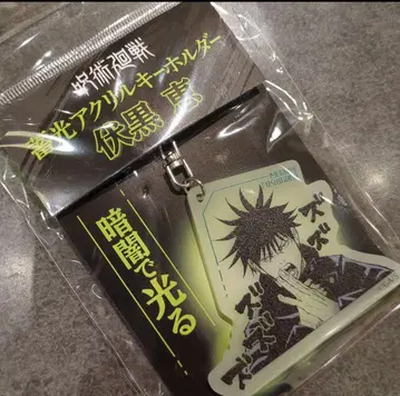 [ 미개봉 새상품 ] 주술회전 축광 아크릴 키링 후시구로 메구미