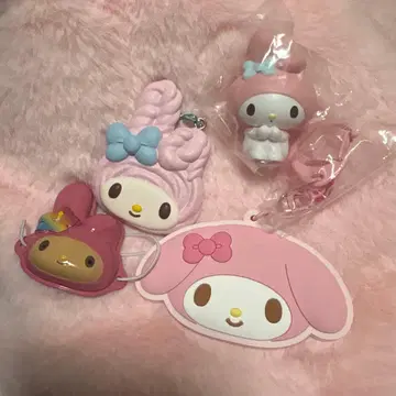 마이멜로디 캡슐 토이 키링 세트