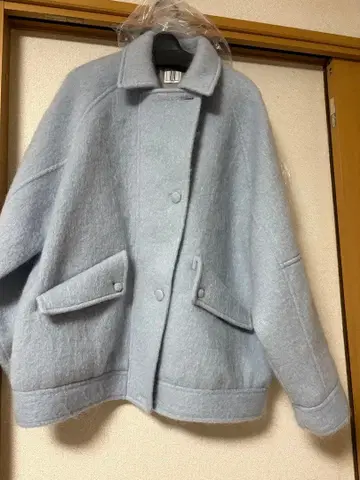 [택 포함 새상품] 완판템 Ameri 라이트 블루 코트