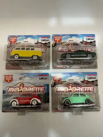 마조렛 4대 세트 미개봉 미니카