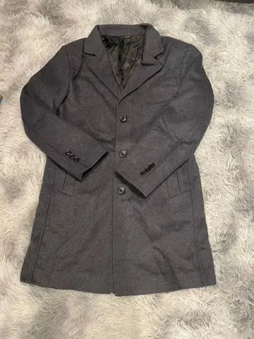 미사용 새상품! 그레이 체스터 코트 80