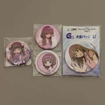 미나미 유메 캔뱃지 4개 세트 그리드맨 유니버스